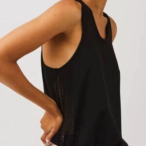 NWT~ LOFT LOU & GREY FORM LACE WORKOUT TANK ~ SIZE LARGE